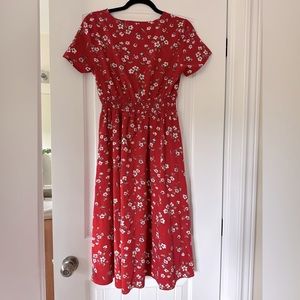 Shein floral dress